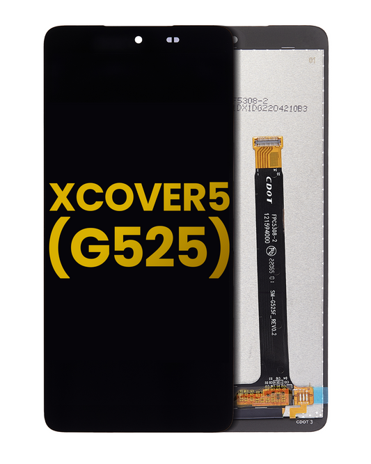 LCD Assembly Without Frame For Samsung Galaxy XCover 5 (G525) (Refurbished) (Black) Samsung Galaxy XCover replacement part product image 1