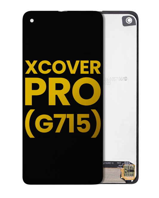 LCD Assembly Without Frame For Samsung Galaxy XCover Pro (G715) (Refurbished) (Black) Samsung Galaxy XCover replacement part product image 1