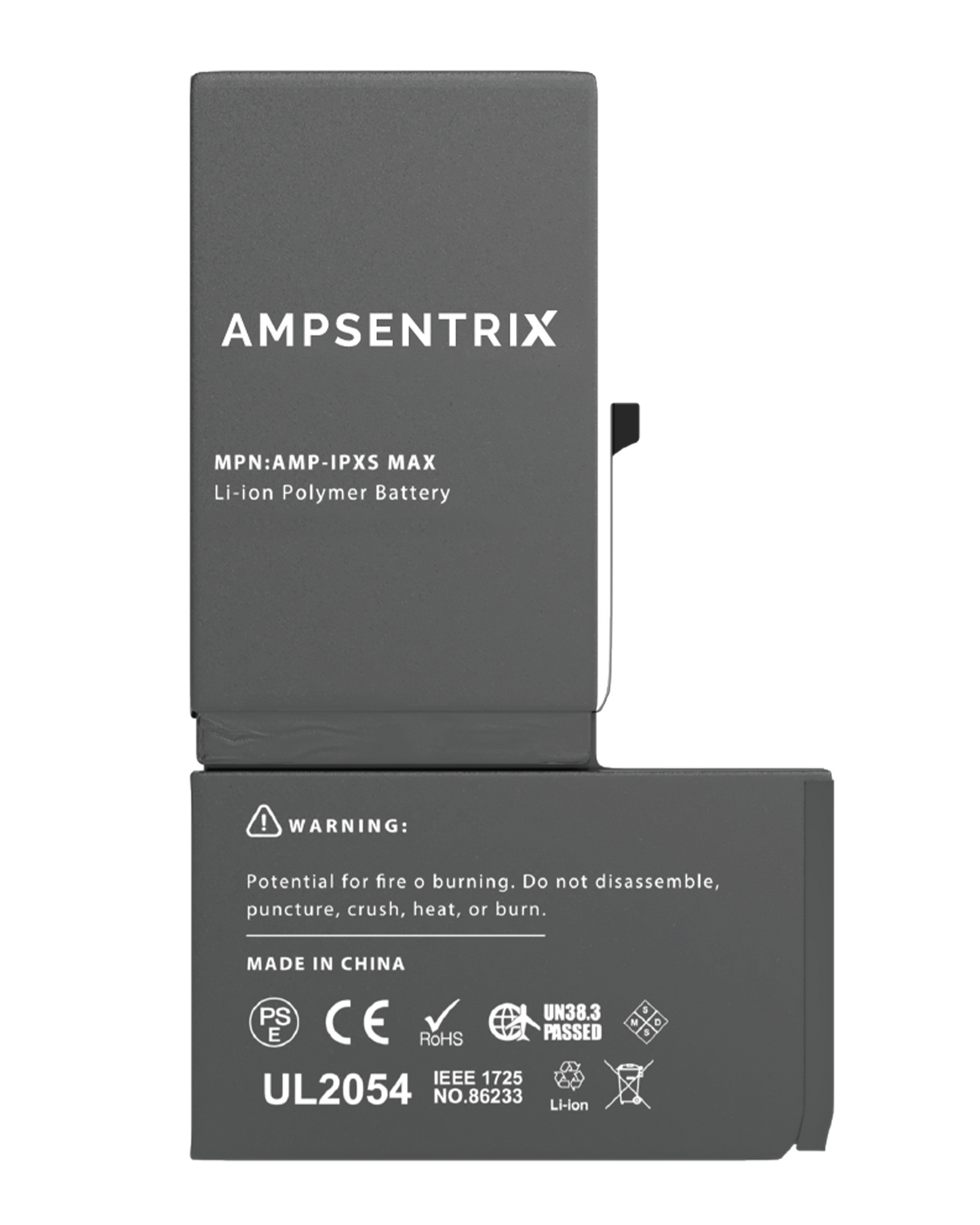 Replacement Battery For iPhone XS Max (AmpSentrix Basic)