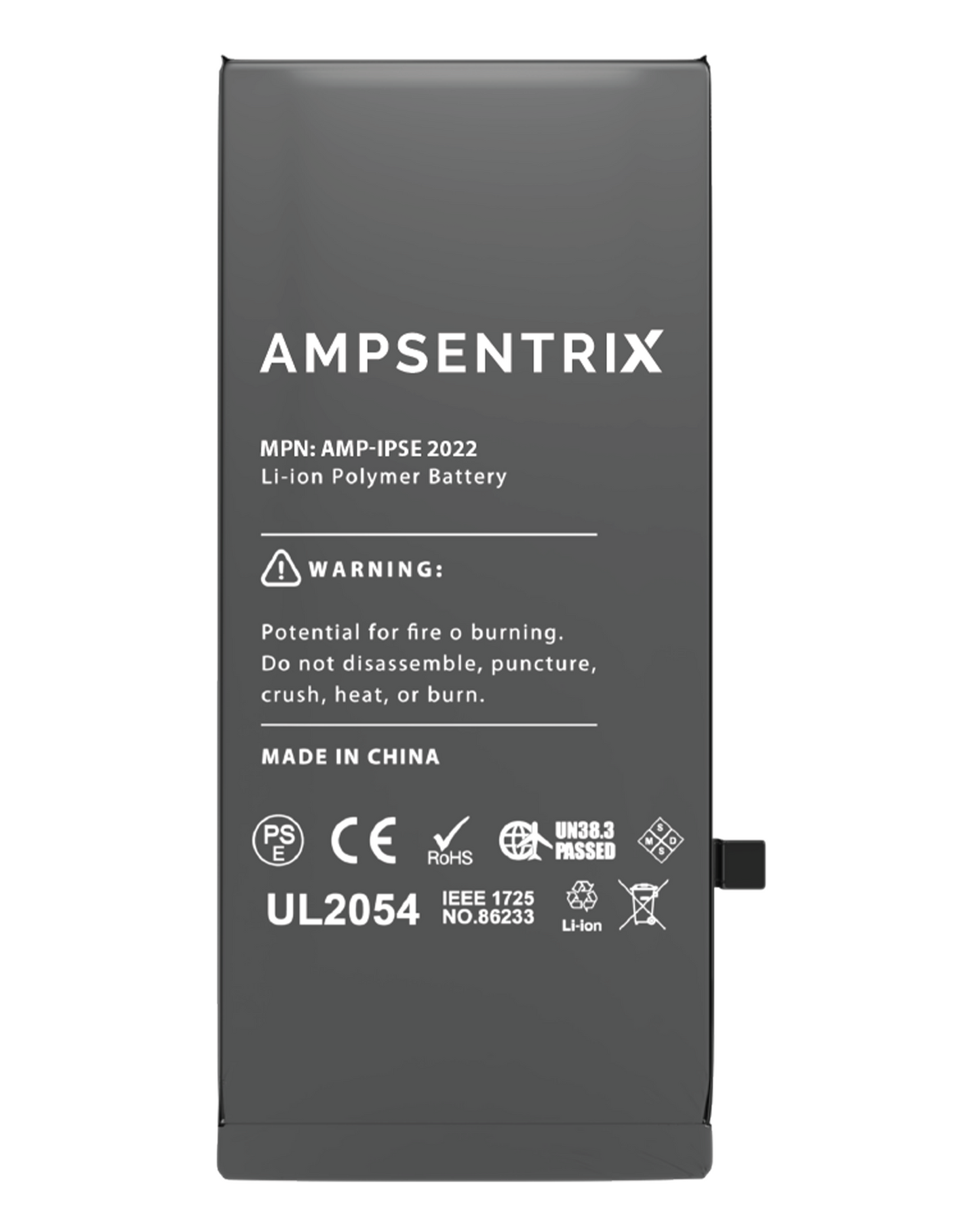 Replacement Battery For iPhone SE (2022) (AmpSentrix Basic)