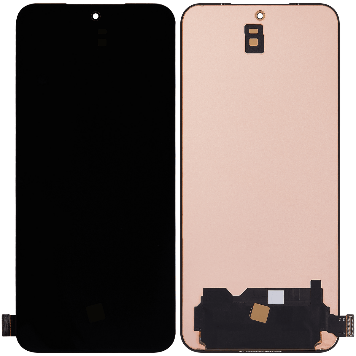 OLED Assembly Without Frame For Xiaomi 14 (Refurbished) (All Colors) – phone repair part product angle – OLED Display Replacement for phone repair