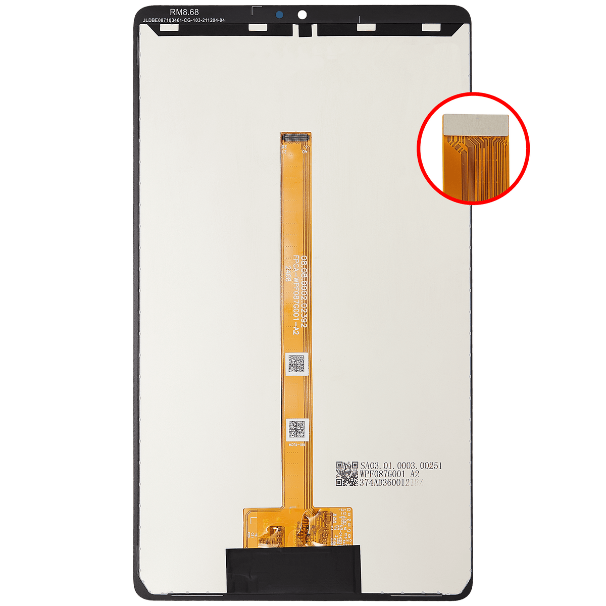 LCD Assembly Without Frame For Samsung Galaxy Tab A9 (X110) (2023) (WiFi Only) (Refurbished) (Black) - Samsung Galaxy Tab A9 8.7" (2023) Replacement Parts - SKU 107082110202 - product image 3