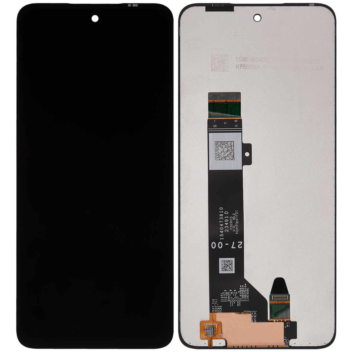 LCD Assembly Without Frame For Motorola Moto G34 (XT2363-2 / 2023) / G45 5G (XT2369 / 2024) (Refurbished) (All replacement part SKU 107082091902 image 6