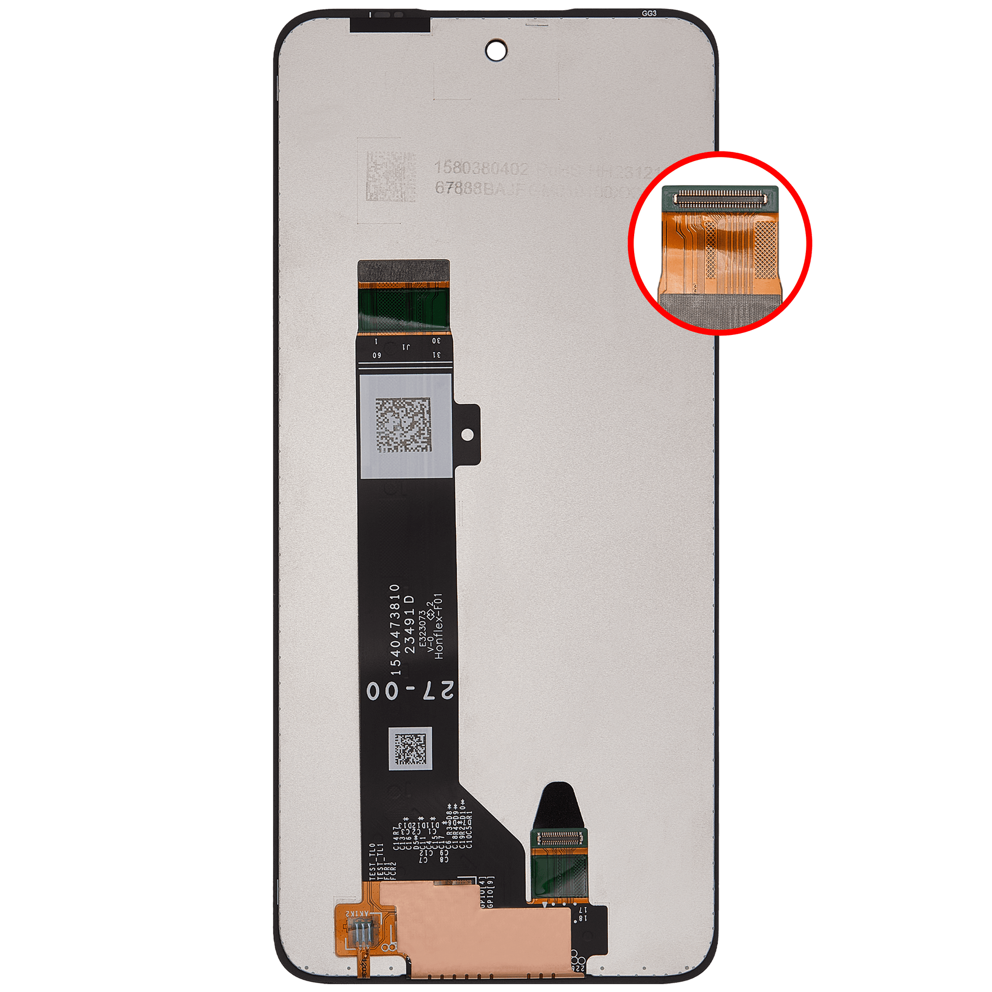 LCD Assembly Without Frame For Motorola Moto G34 (XT2363-2 / 2023) / G45 5G (XT2369 / 2024) (Refurbished) (All replacement part SKU 107082091902 image 3