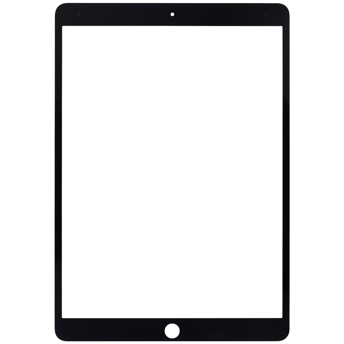 Front Glass Only For iPad Pro 10.5" / iPad Air 3 (Black) (Glass Separation Required)