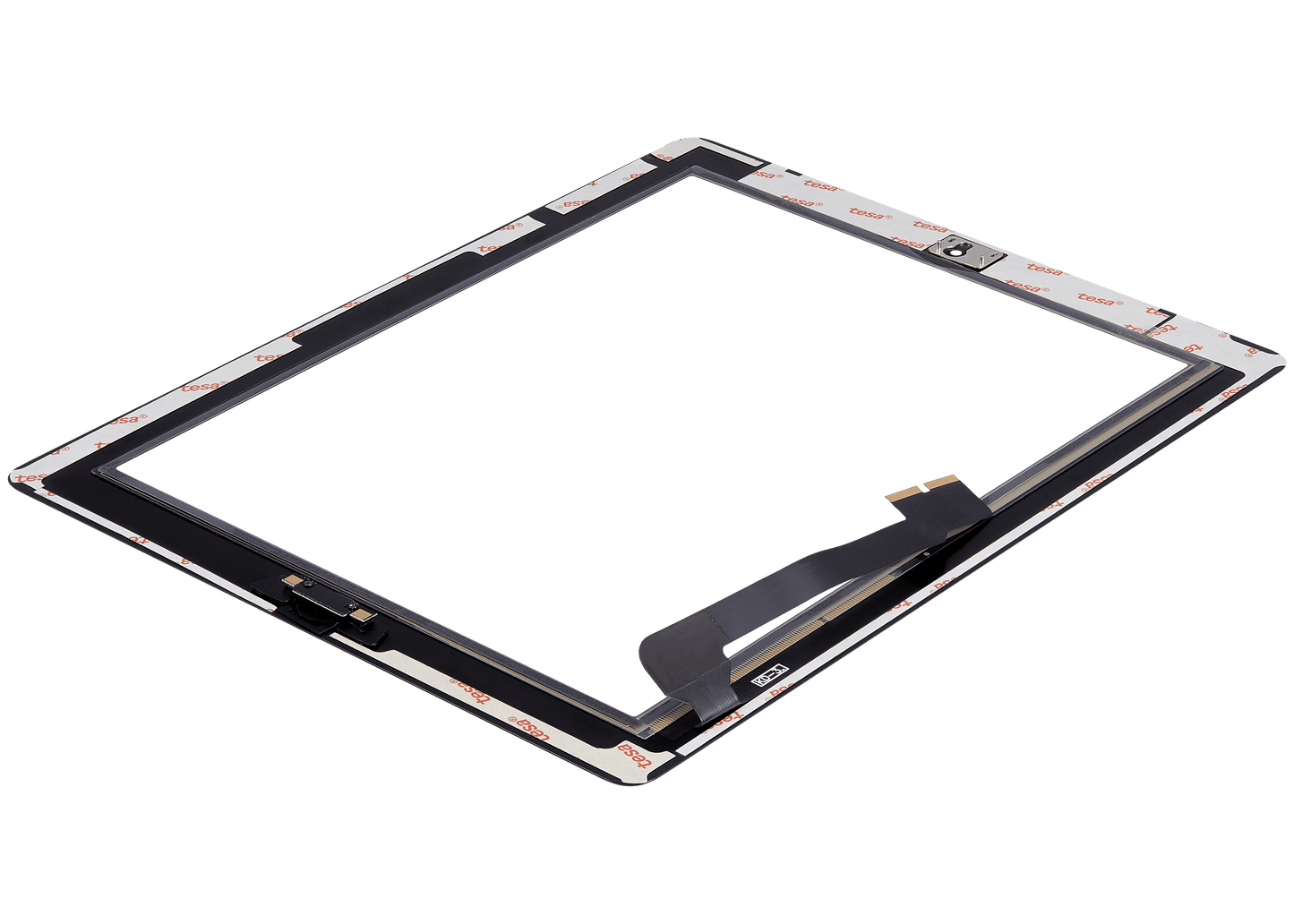 Digitizer For iPad 3 / iPad 4 (Home Button Pre-Installed For iPad 3) (Aftermarket Plus) (Black)