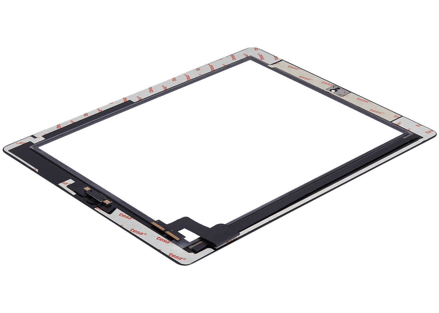Digitizer For iPad 2 (Home Button Pre-Installed) (Aftermarket Plus) (Black)