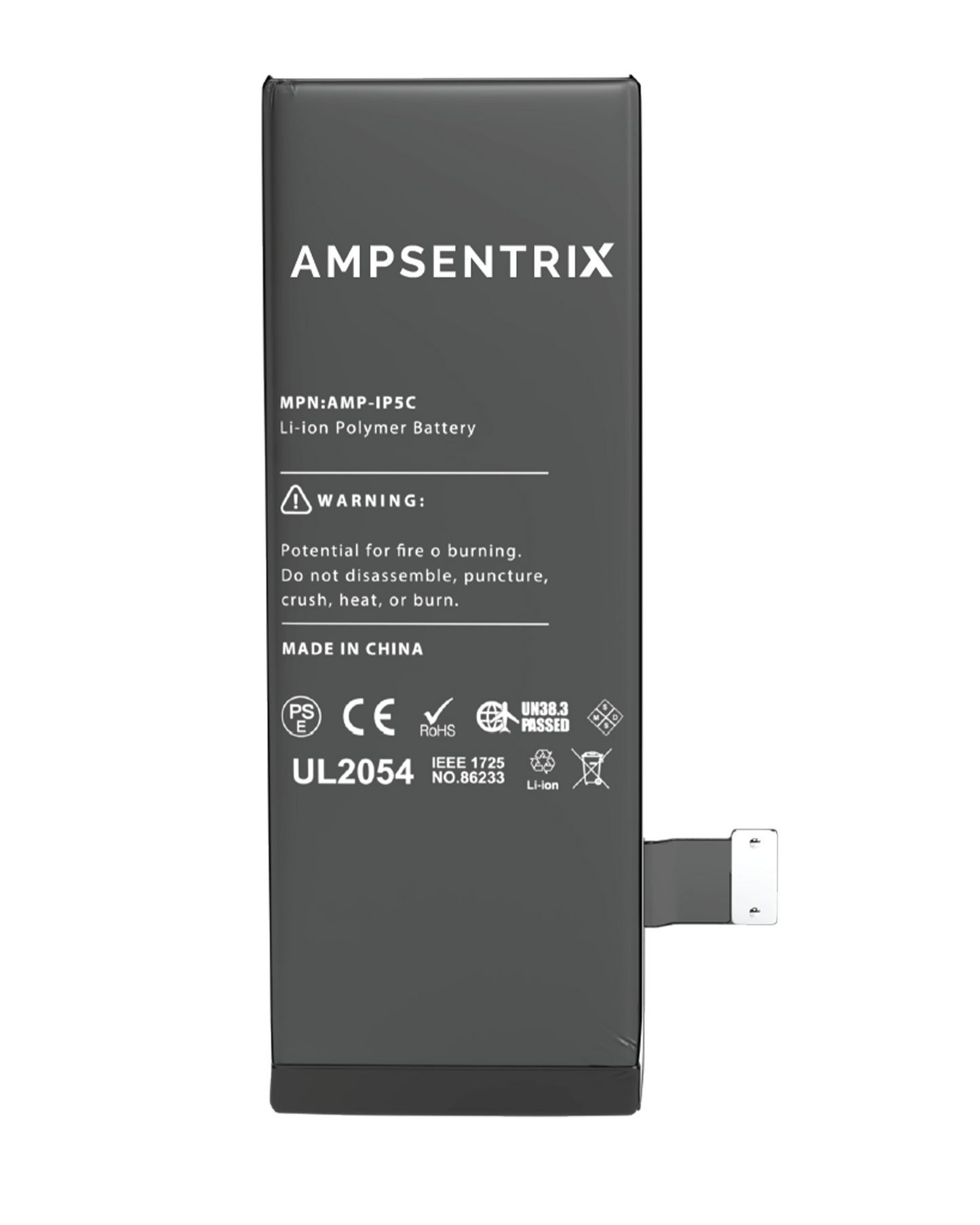 Replacement Battery For iPhone 5C (AmpSentrix Pro)