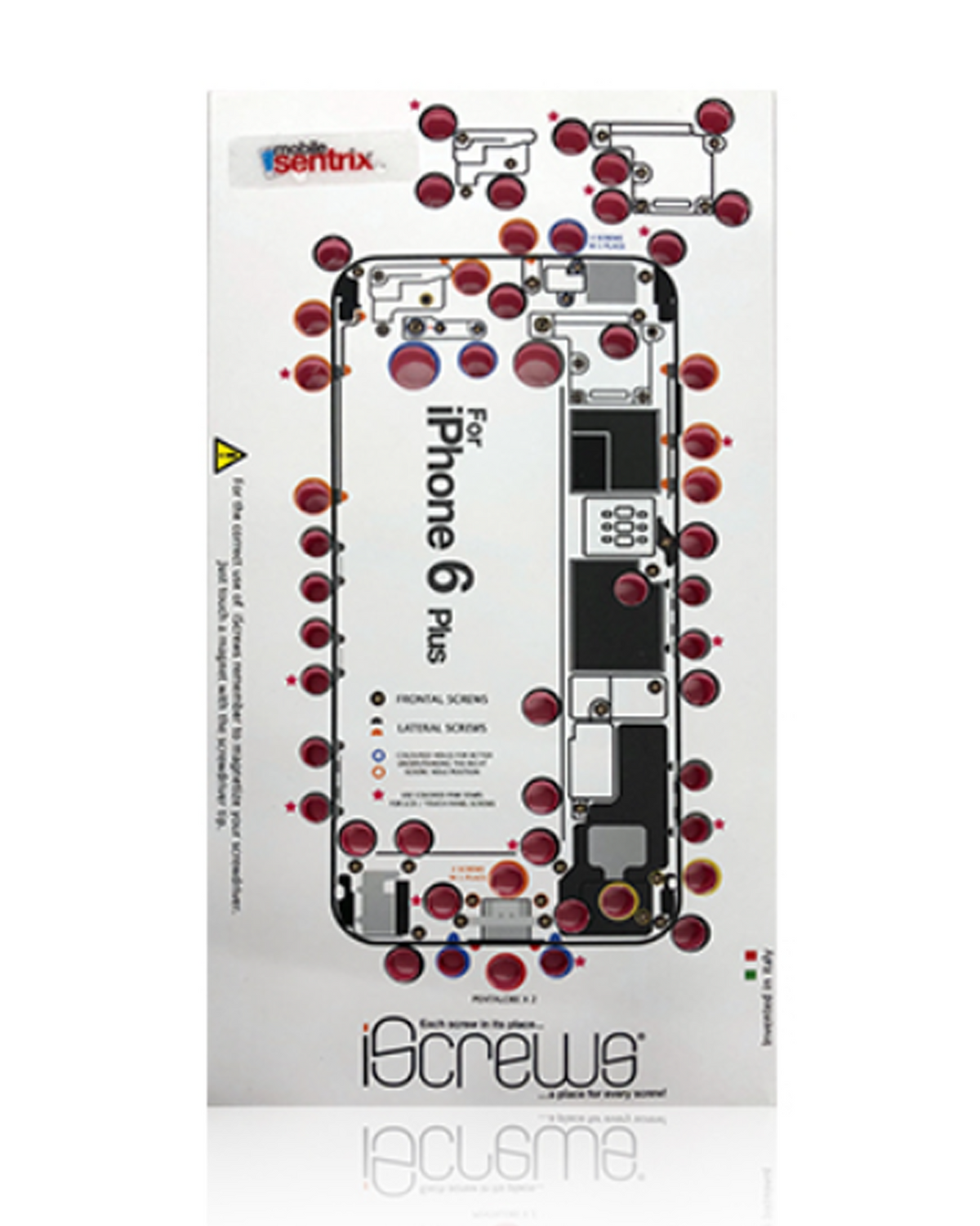 iScrews Position Mat For iPhone 6 Plus (dottorpod)