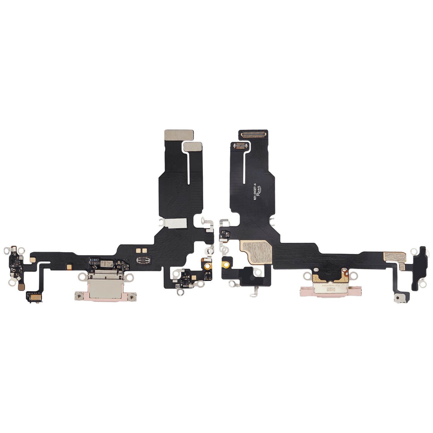 Charging Port Flex Cable For iPhone 15 (Aftermarket Plus) (Pink)