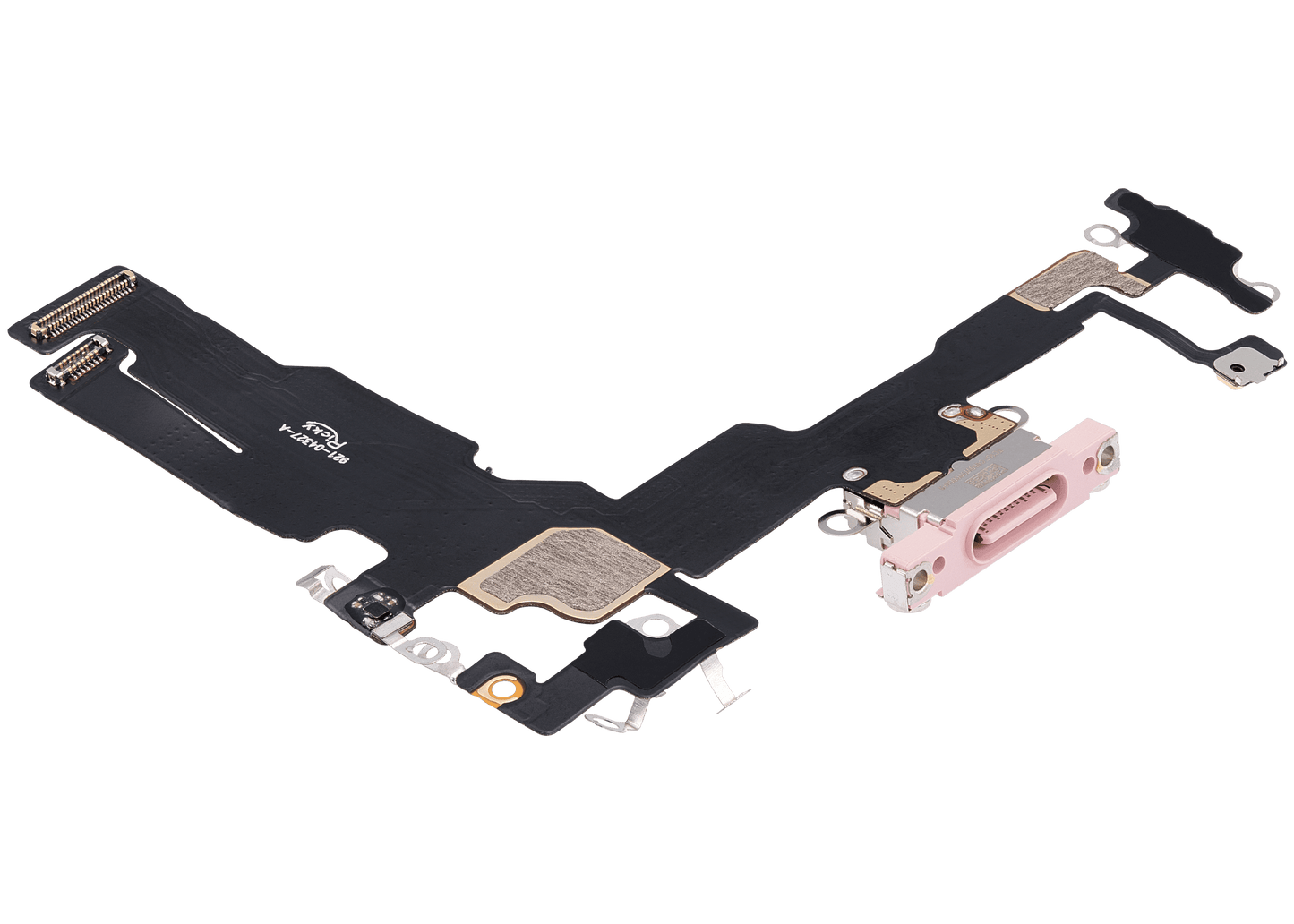 Charging Port Flex Cable For iPhone 15 (Aftermarket Plus) (Pink)