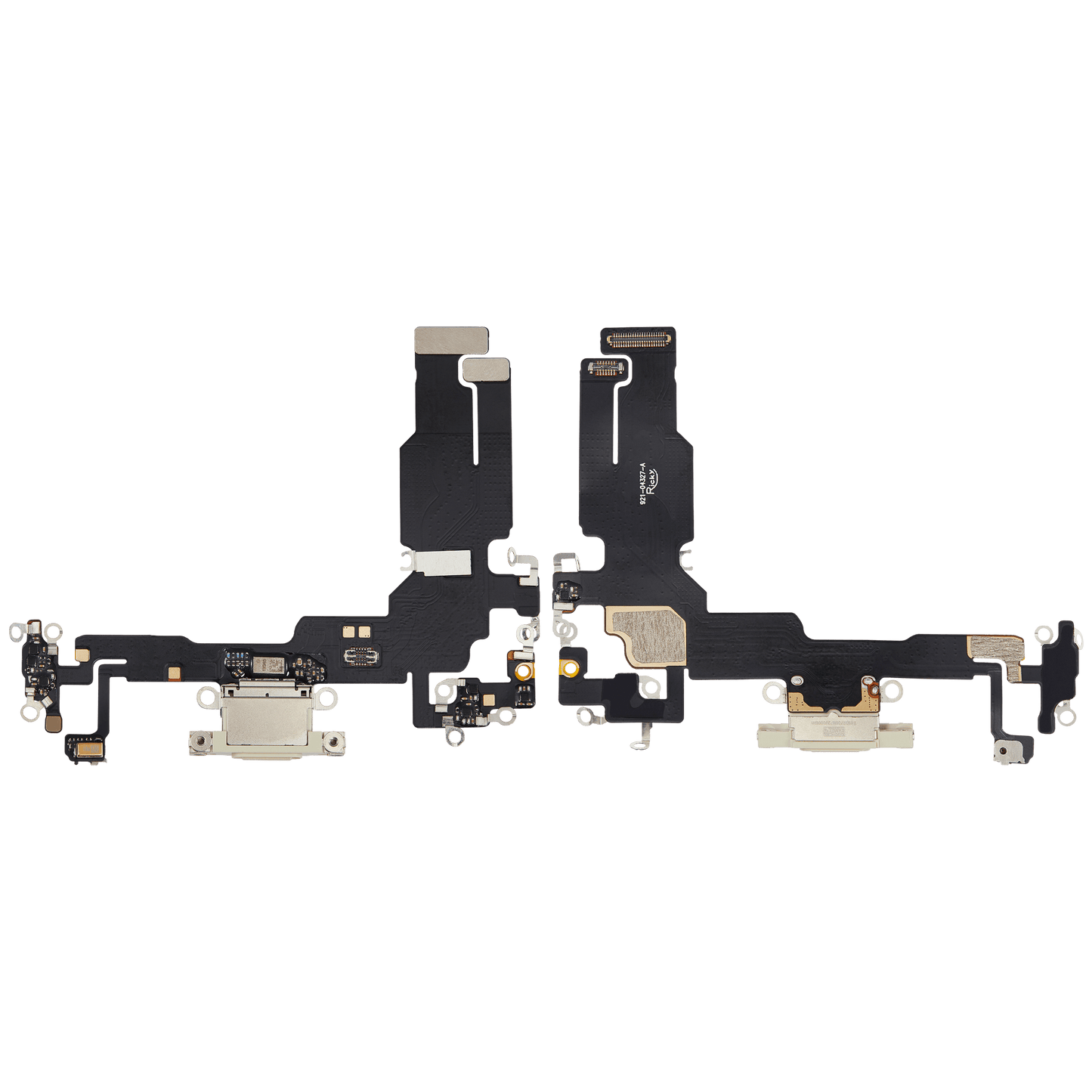 Charging Port Flex Cable For iPhone 15 (Aftermarket Plus) (Yellow)