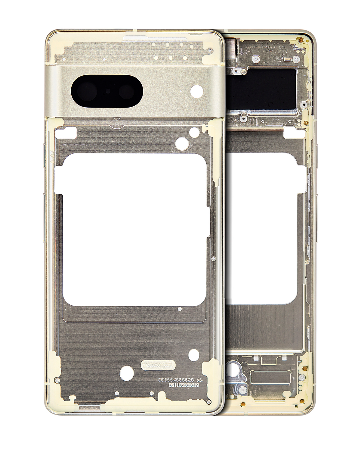 Mid-Frame Housing For Google Pixel 7 (Lemongrass) - replacement part product view