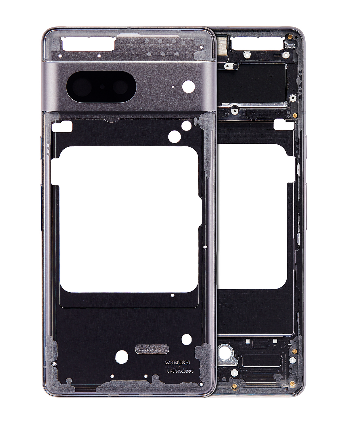 Mid-Frame Housing For Google Pixel 7 (Obsidian) - replacement part product view