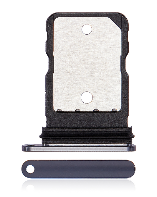 Single Sim Card Tray For Google Pixel 7 (Obsidian) - replacement part product view