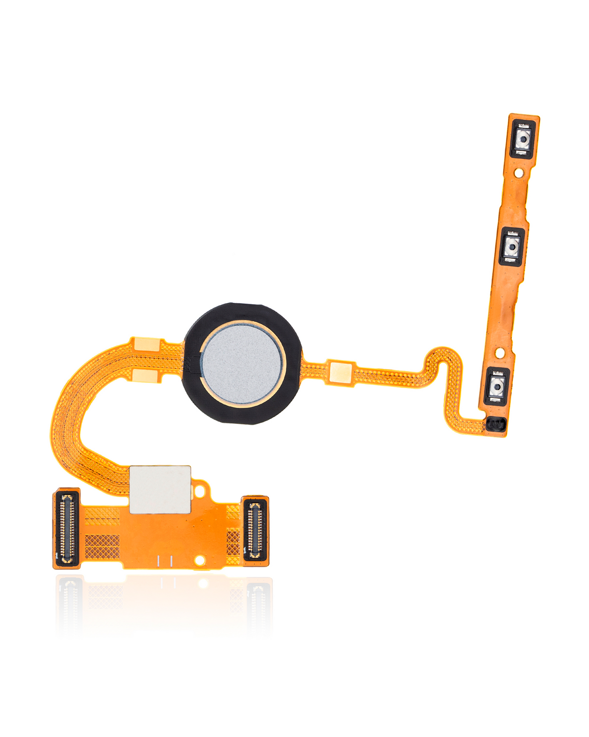 Fingerprint Reader With Flex Cable For Google Pixel 5 (White) - replacement part product view