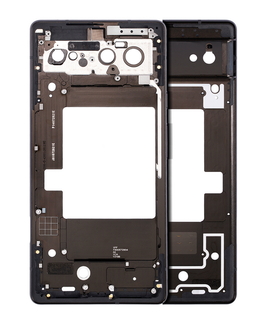 Mid-Frame Housing For Google Pixel 6 (Stormy Black) - replacement part product view