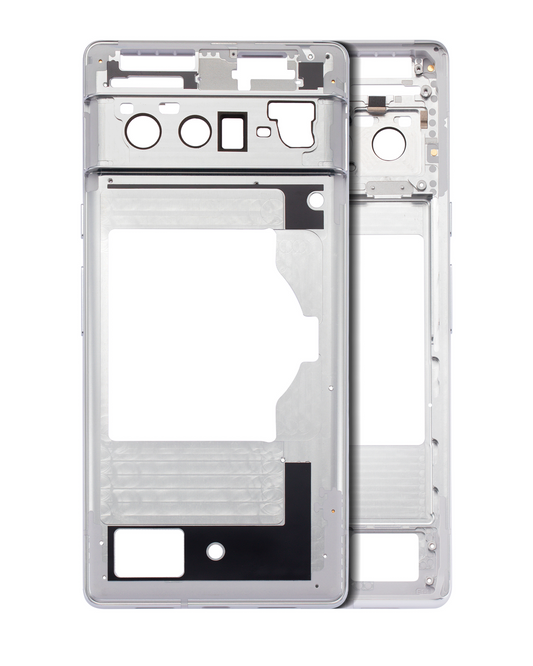 Mid-Frame Housing For Google Pixel 6 Pro (Cloudy White) - replacement part product view