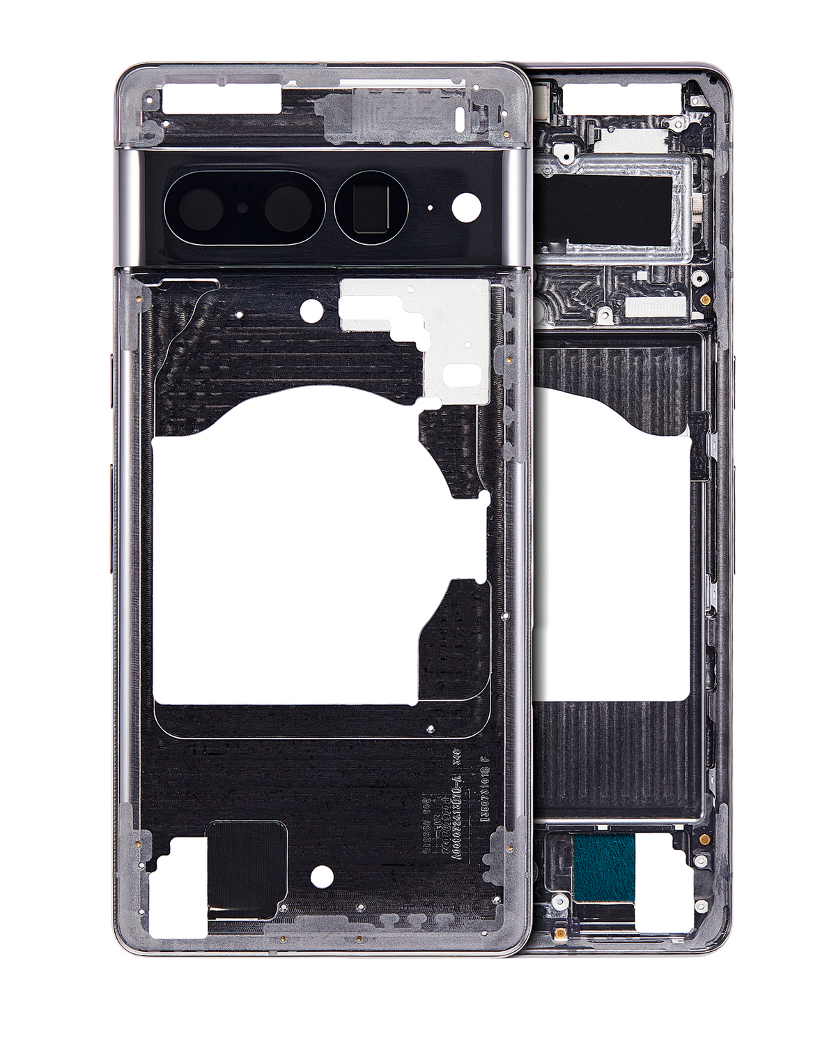 Mid-Frame Housing For Google Pixel 7 Pro (Obsidian) - replacement part product view