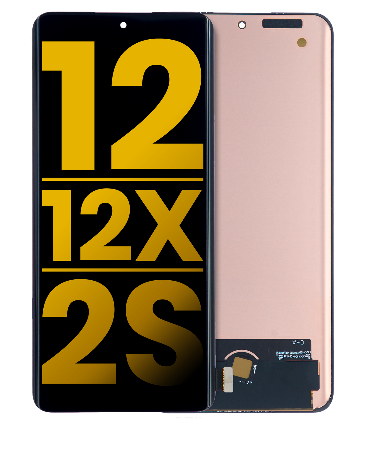 OLED Assembly Without Frame For Xiaomi 12 / 12X / 12s (Refurbished) (All Colors) – replacement part product view – OLED Display Replacement for phone repair