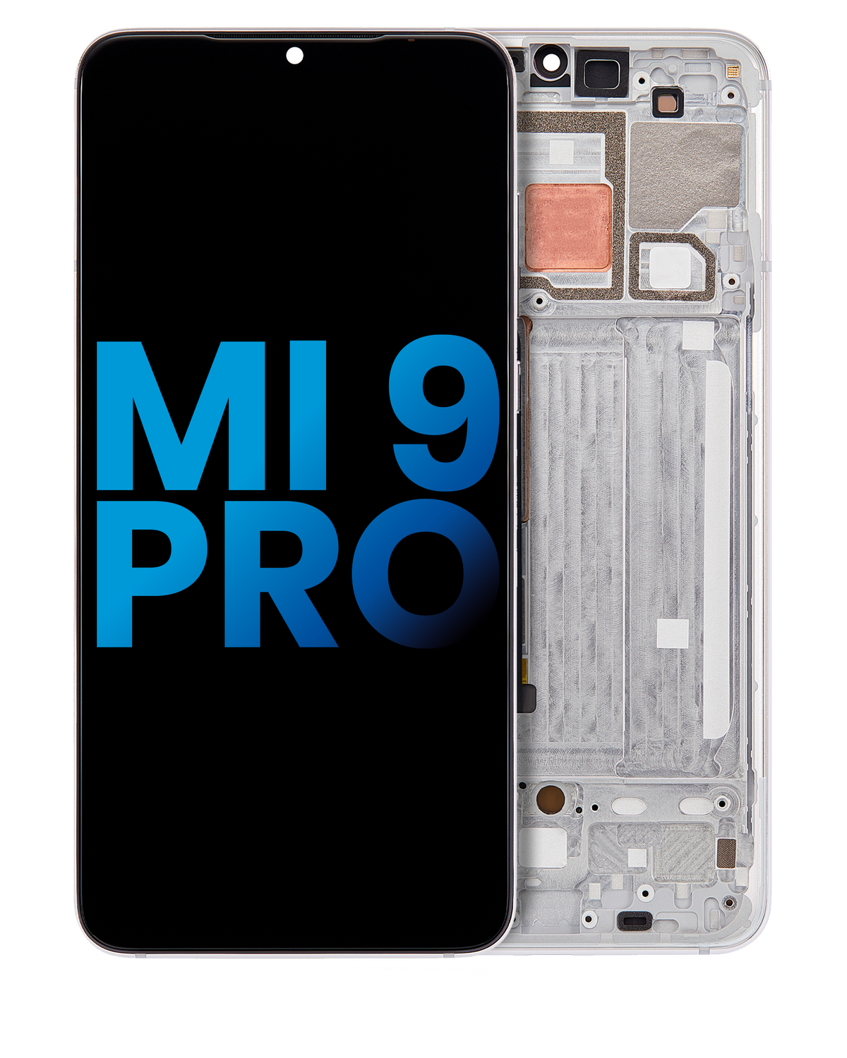 LCD Assembly With Frame For Xiaomi Mi 9 Pro (Aftermarket: Incell) (Dream White) - replacement part product image SKU 107082114512 - image 1