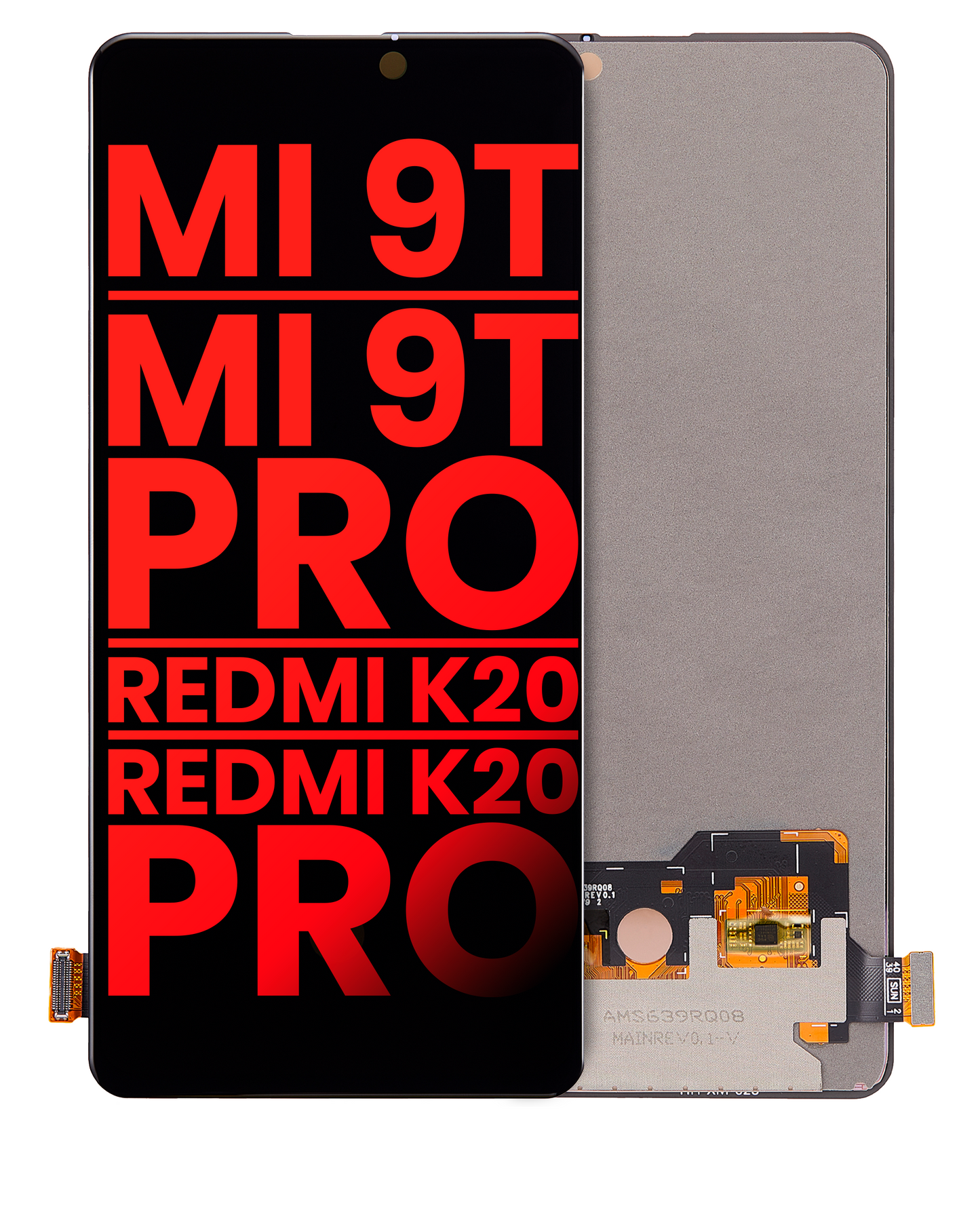 OLED Assembly Without Frame For Xiaomi Mi 9T / 9T Pro / K20 / K20 Pro (Aftermarket Plus) (All Colors) - replacement part product image SKU 107082126301 - image 1