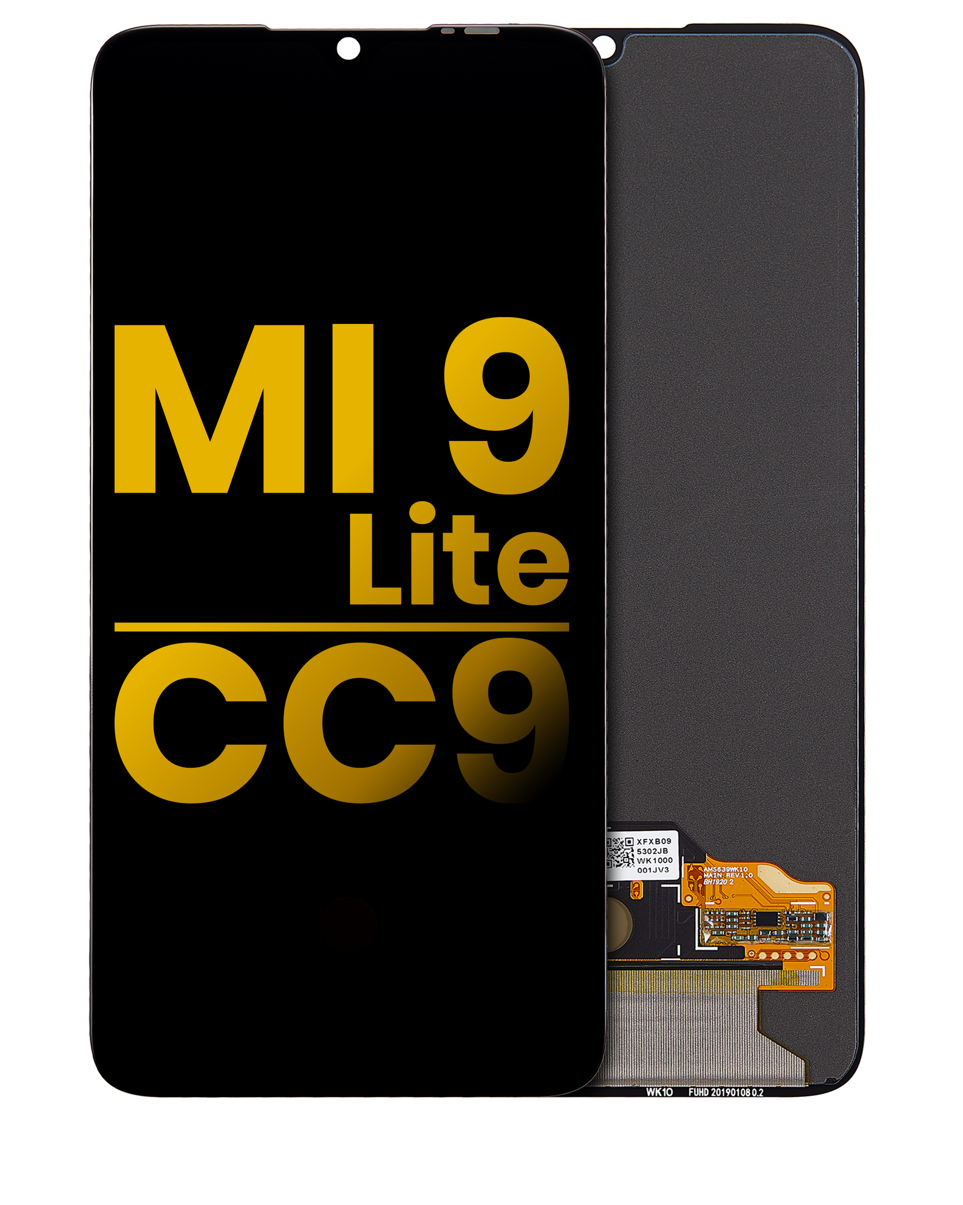 OLED Assembly Without Frame For Xiaomi Mi 9 Lite / CC9 (Refurbished) (All Colors) - replacement part product image SKU 107082126506 - image 1