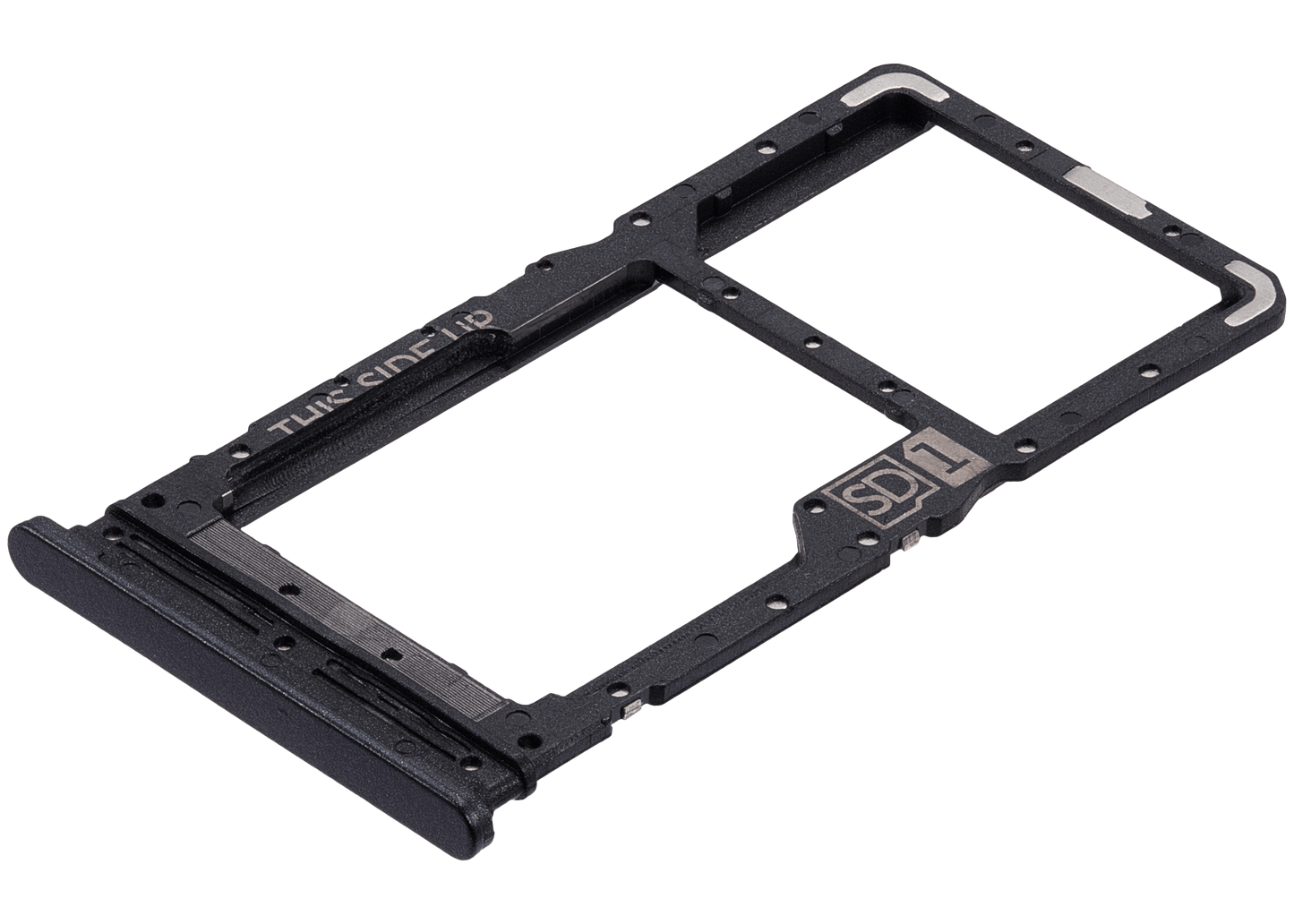 Single Sim Card Tray For Motorola Moto G34 (XT2363 /2023) (Charcoal Black) replacement part SKU 107082091920 image 4