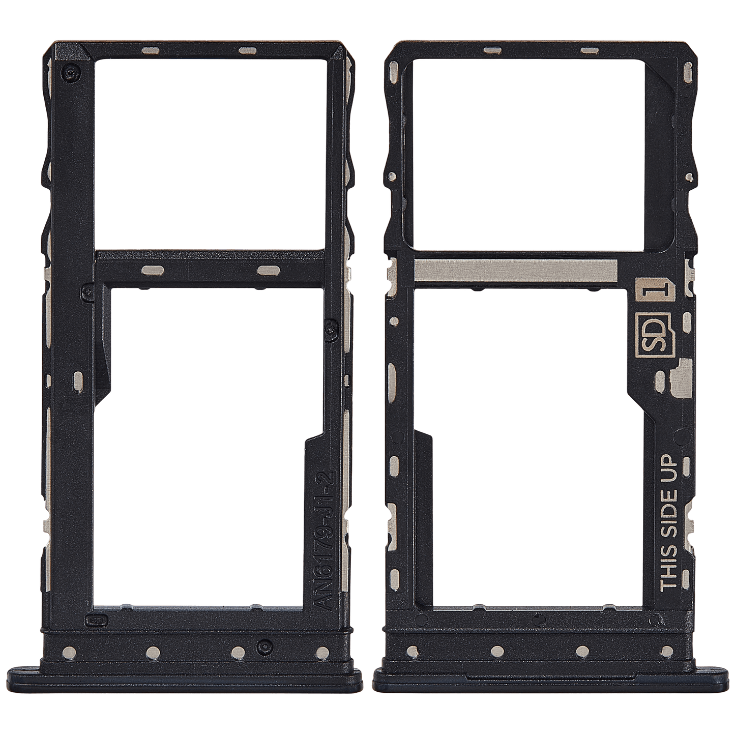 Single Sim Card Tray For Motorola Moto G 5G (XT2213 / 2022) (Steel Blue ) replacement part SKU 107082091950 image 2
