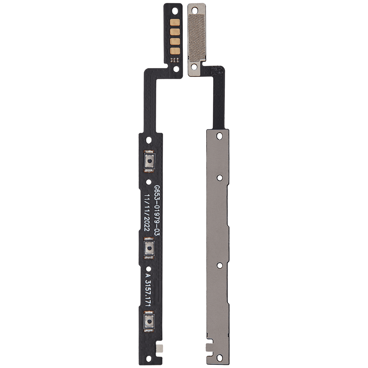 Power And Volume Button Flex Cable For Google Pixel 8 Pro - repair component alternate view