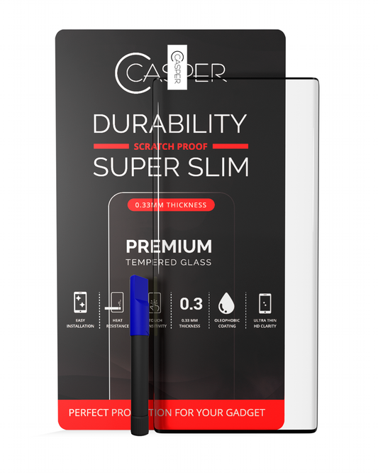 Casper UV Tempered Glass With Glue For Samsung Galaxy S10 Plus (Case Friendly) (Retail Pack)