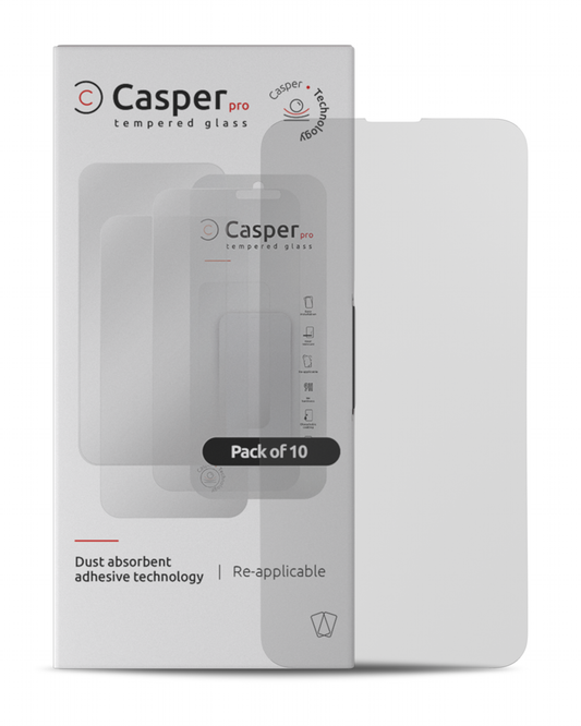 Casper Pro Tempered Glass For iPhone 13 Mini (10 Pack) (Matte)