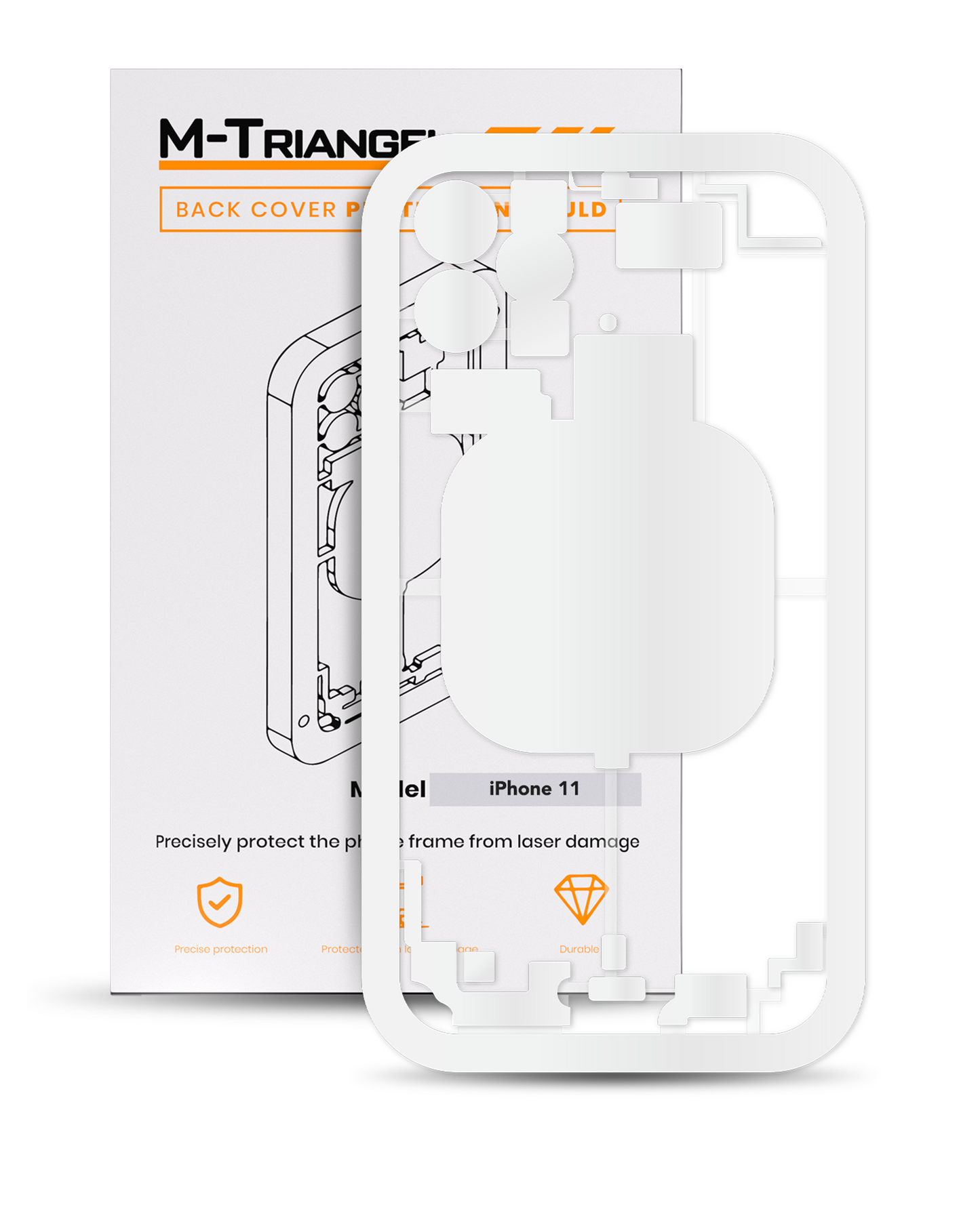 Laser Machine Protection Mold For iPhone 11 (M-Triangel)