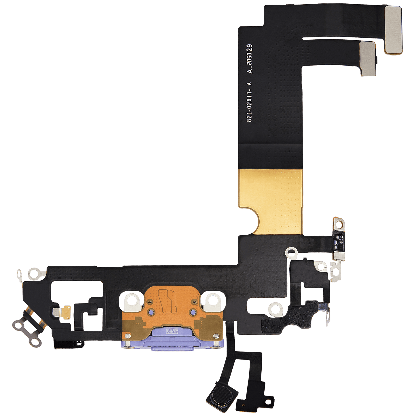 Charging Port Flex Cable For iPhone 12 Mini (Premium) (Purple)