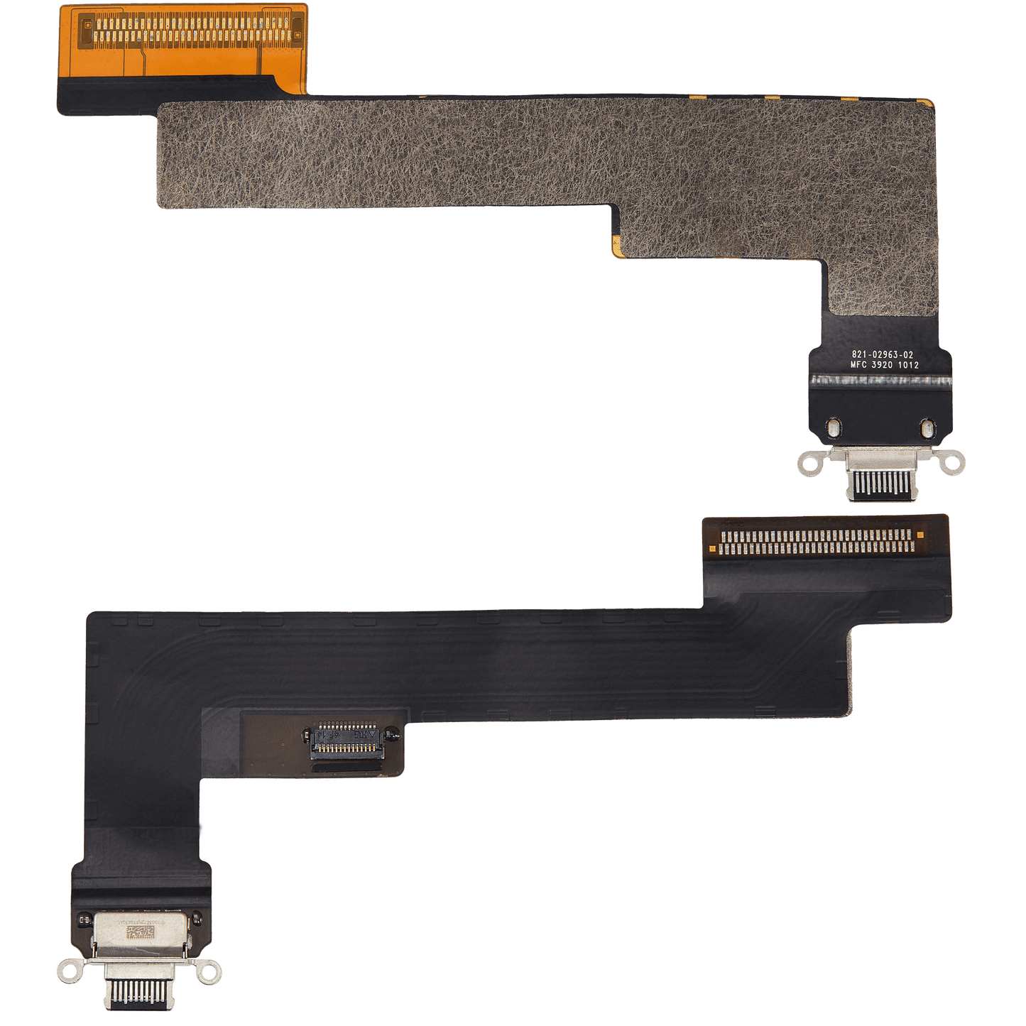 Charging Port Flex Cable For iPad Air 4 (WiFi Only) (Used OEM Pull: Grade A) (Black)