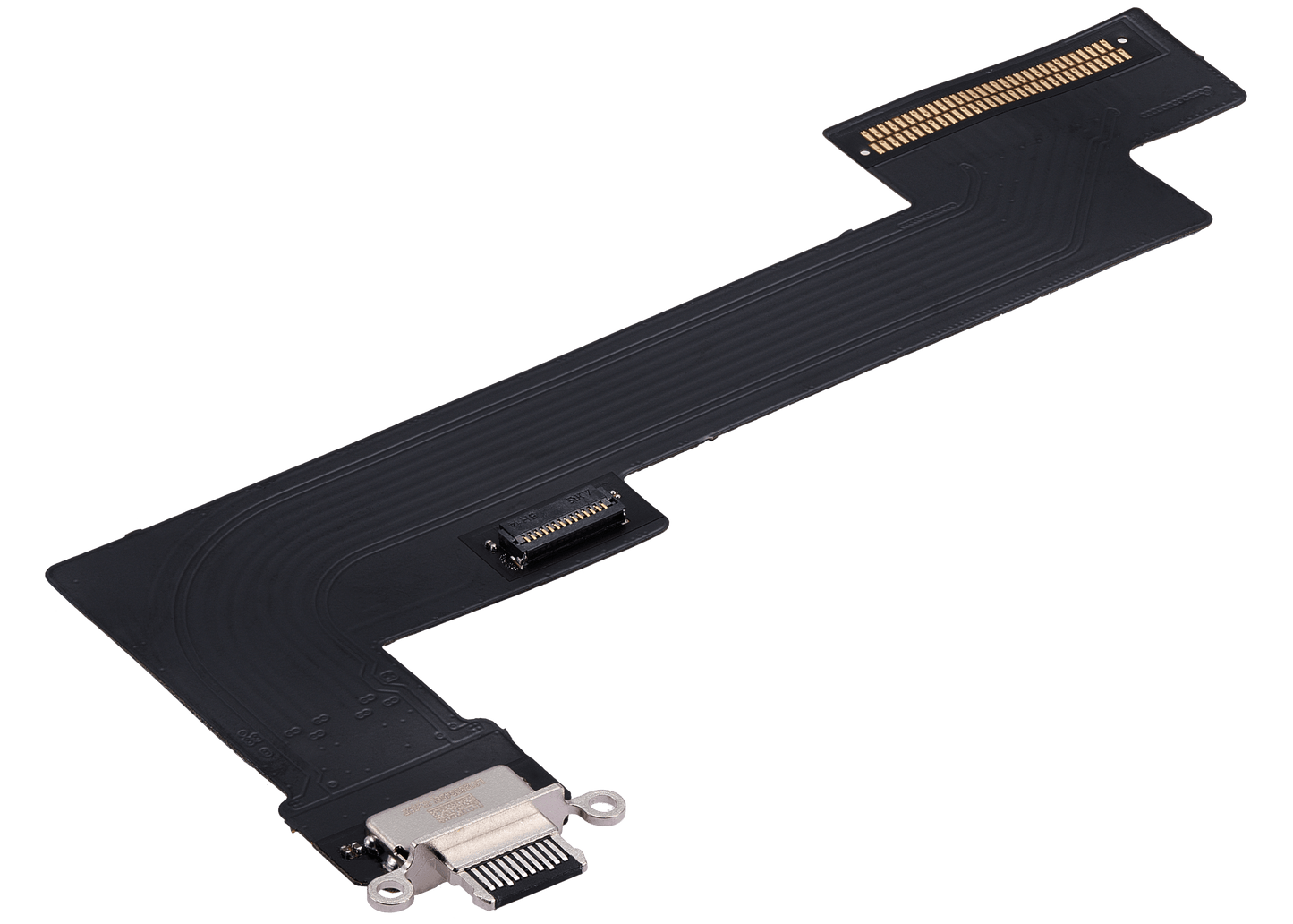 Charging Port Flex Cable For iPad Air 5 (WiFi Only) (Aftermarket Plus) (Space Gray)