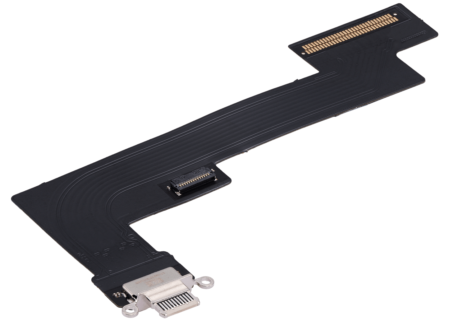 Charging Port Flex Cable For iPad Air 5 (WiFi Only) (Aftermarket Plus) (Starlight)