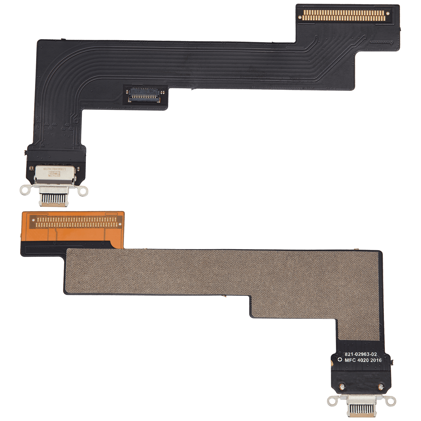 Charging Port Flex Cable For iPad Air 5 (WiFi Only) (Aftermarket Plus) (Pink)