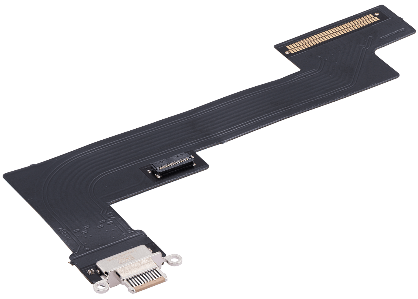 Charging Port Flex Cable For iPad Air 5 (WiFi Only) (Aftermarket Plus) (Pink)