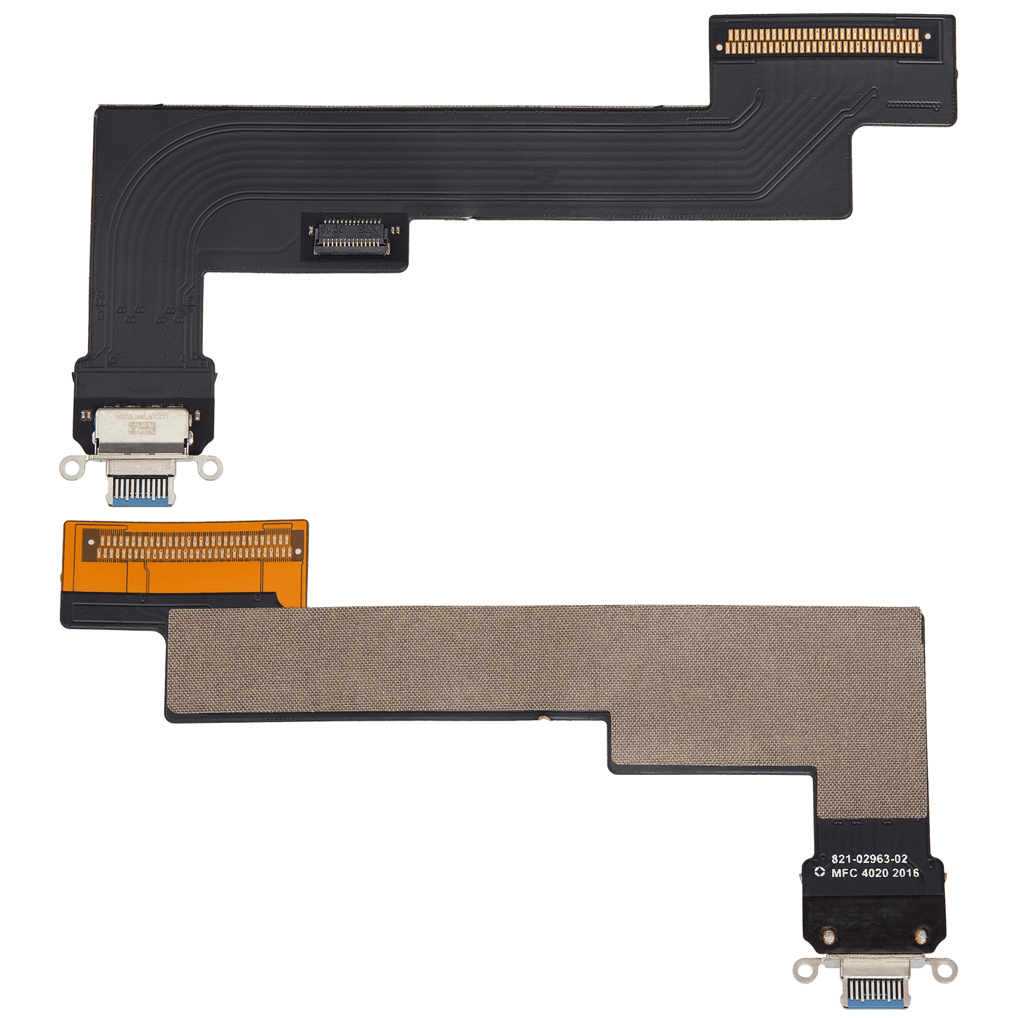Charging Port Flex Cable For iPad Air 5 (WiFi Only) (Aftermarket Plus) (Blue)