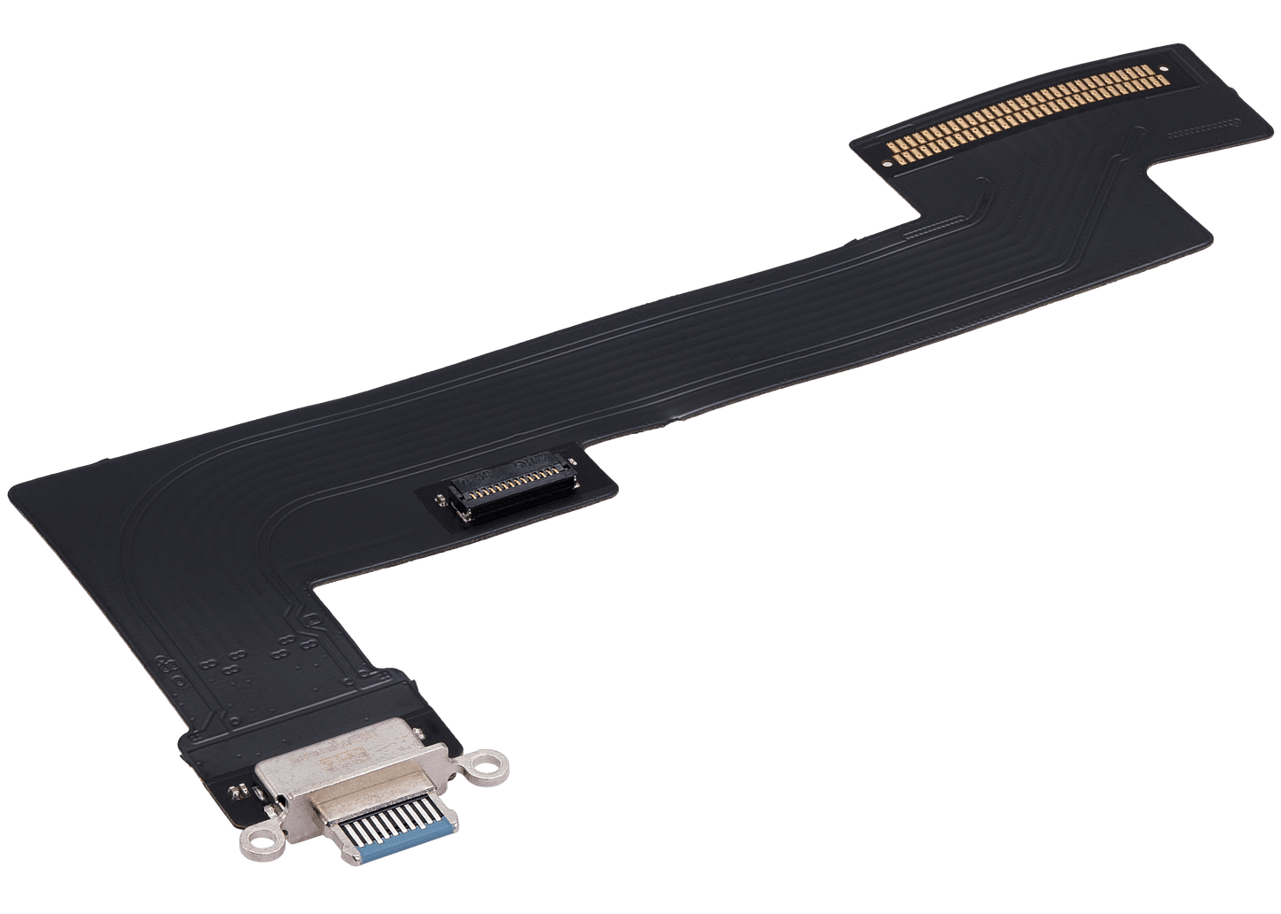 Charging Port Flex Cable For iPad Air 5 (WiFi Only) (Aftermarket Plus) (Blue)