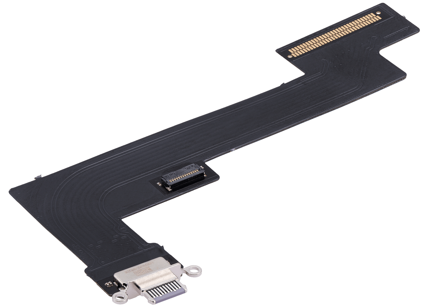 Charging Port Flex Cable For iPad Air 5 (WiFi Only) (Aftermarket Plus) (Purple)