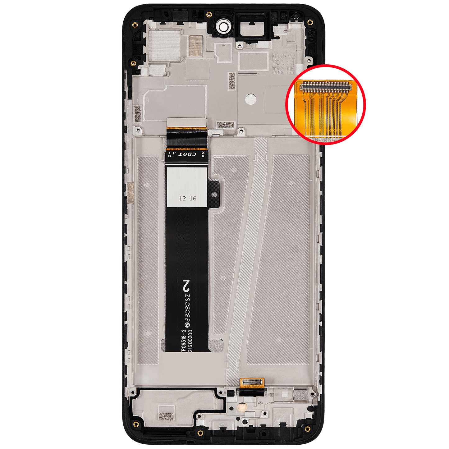 LCD Assembly With Frame For Moto G 5G (XT2313 / 2023) (Genuine OEM) (All Colors) replacement part SKU 107082223344 image 8