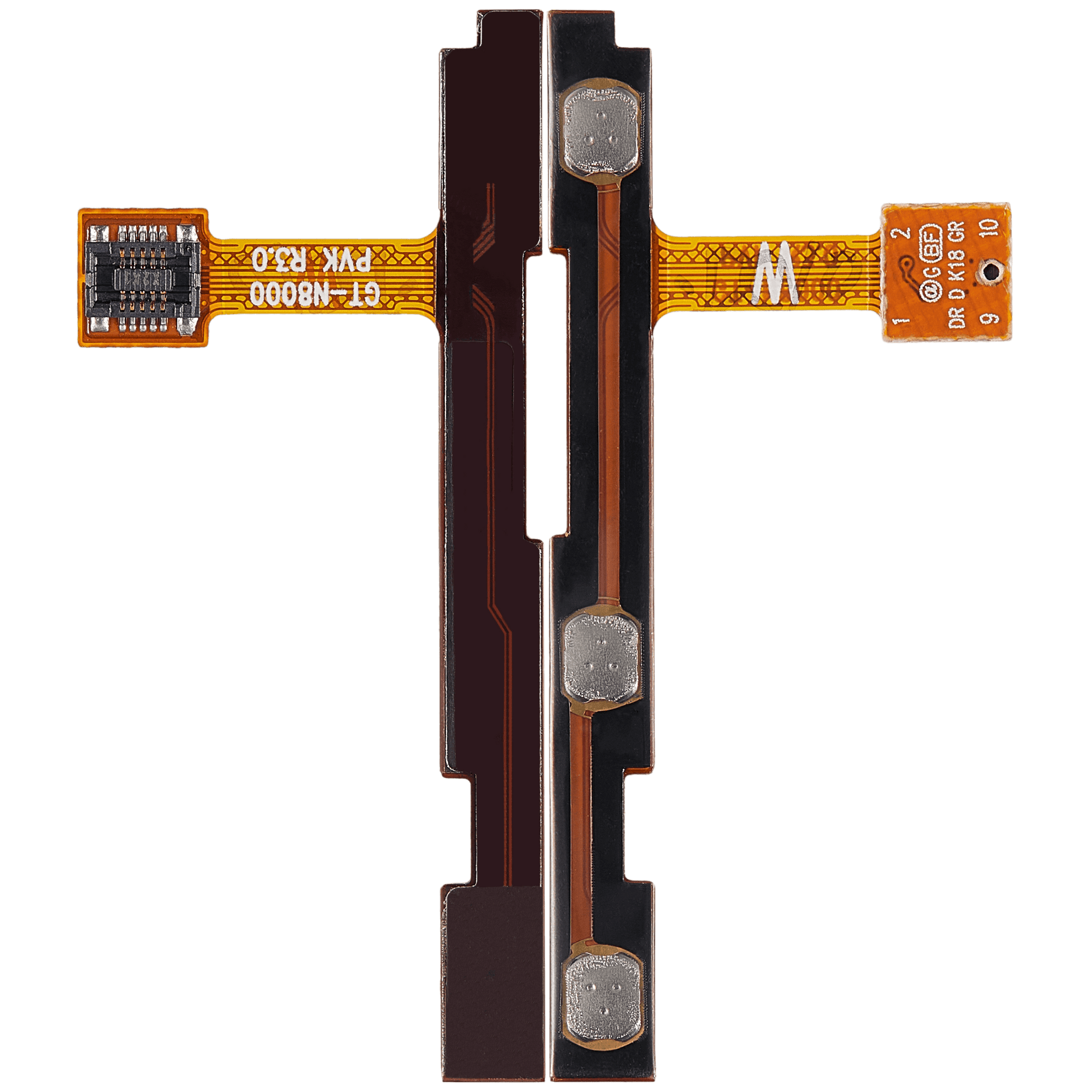 Power / Volume Flex Cable For Samsung Galaxy Note 10.1" (N8000) Samsung Galaxy Tab replacement part image 2