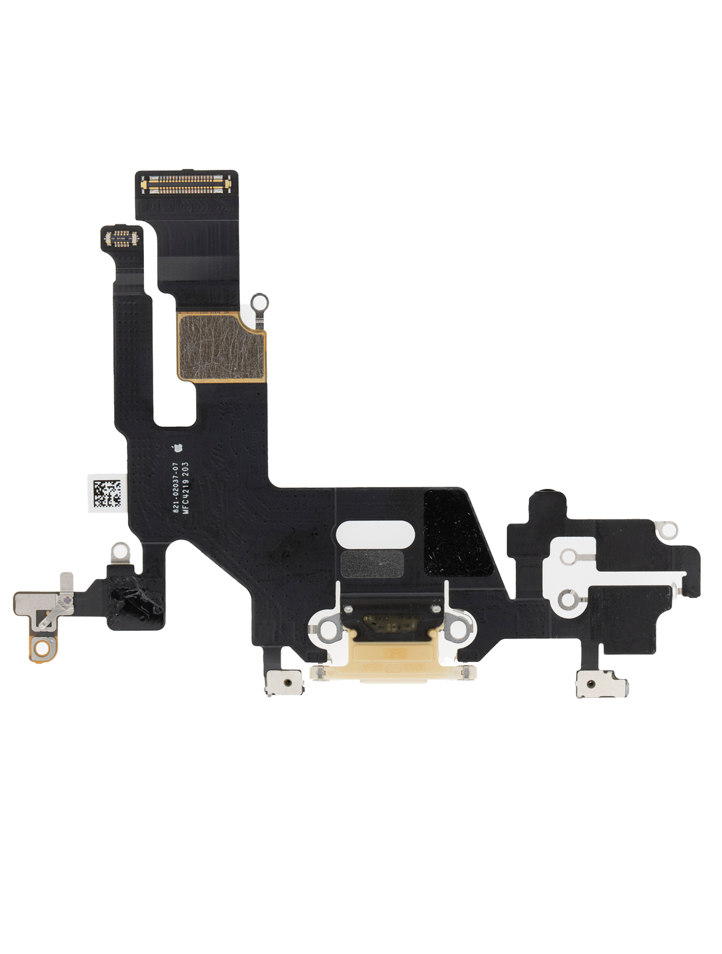 Charging Port Flex Cable For iPhone 11 (Premium) (White)