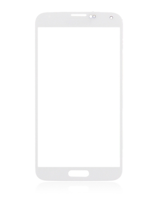 Front Glass For Samsung Galaxy S5 (White)