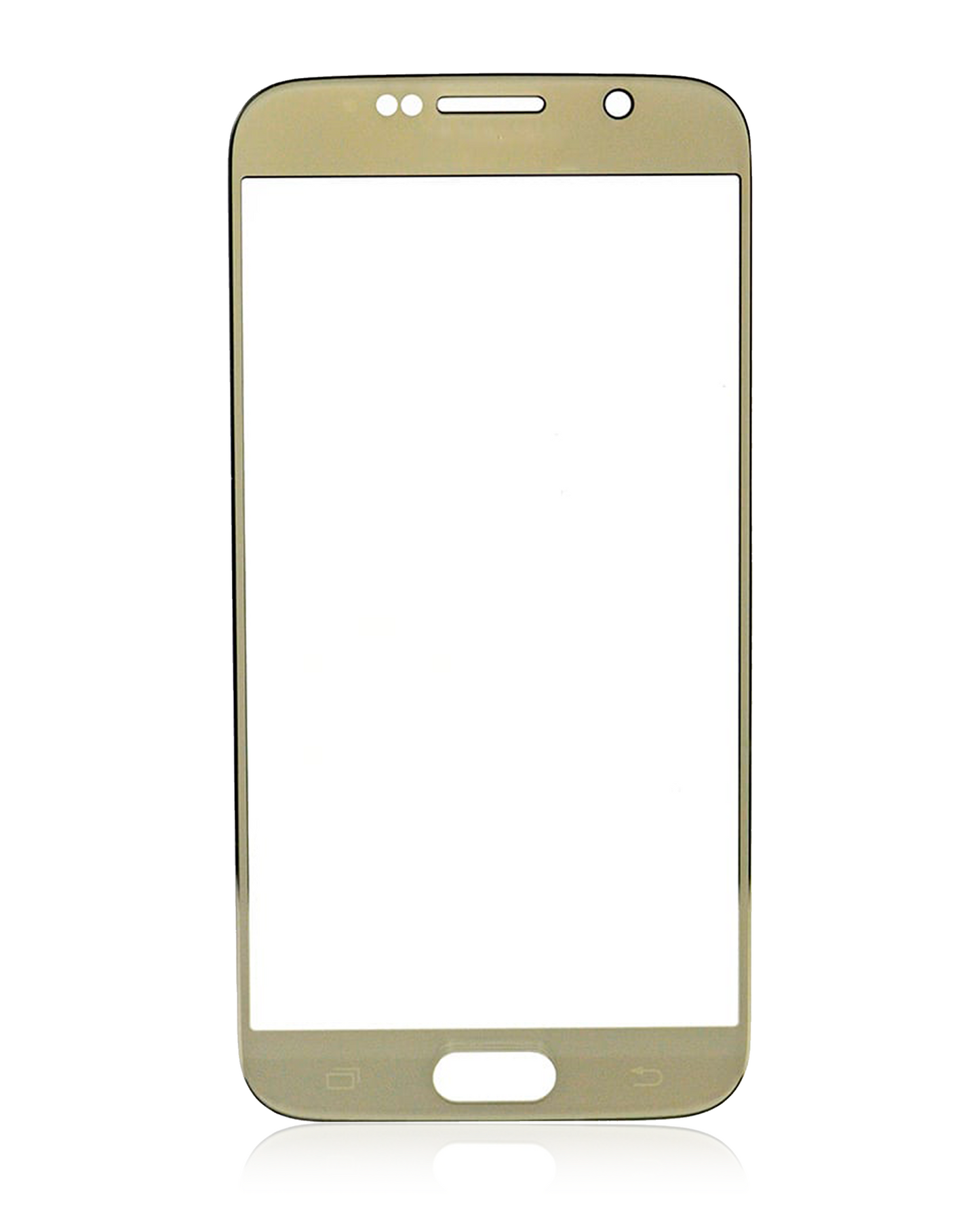 Front Glass For Samsung Galaxy S6 (Gold)