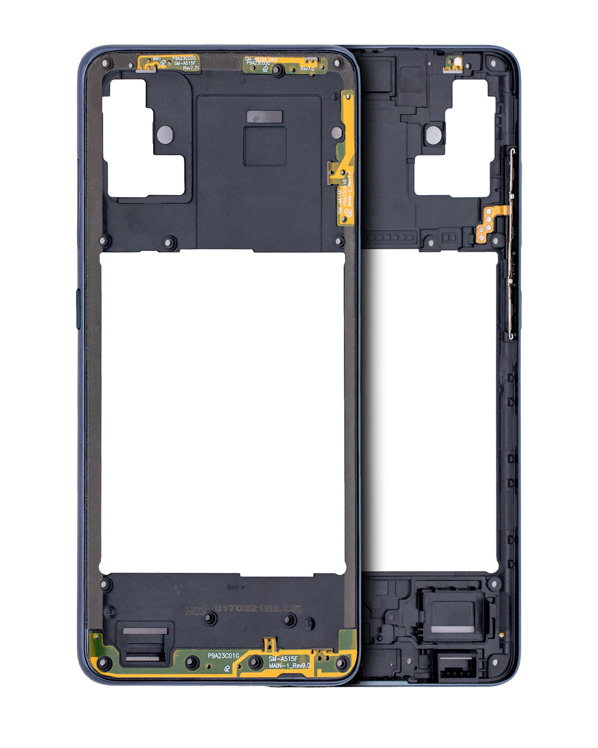 Mid-Frame Housing For Samsung Galaxy A51 4G (A515 / 2019) (Prism Crush Black) - product image 1