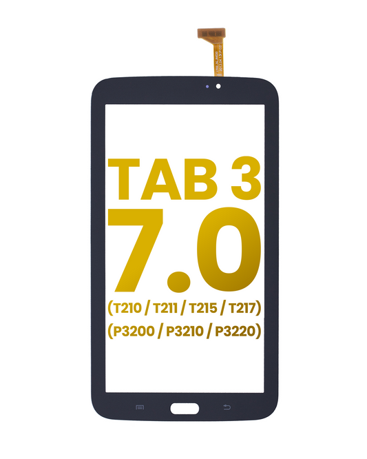 Digitizer For Samsung Galaxy Tab 3 7.0" (T210 / T211 / T215 / T217 / P3200 / P3210 / P3220) (Black) Samsung Galaxy Tab replacement part image 1
