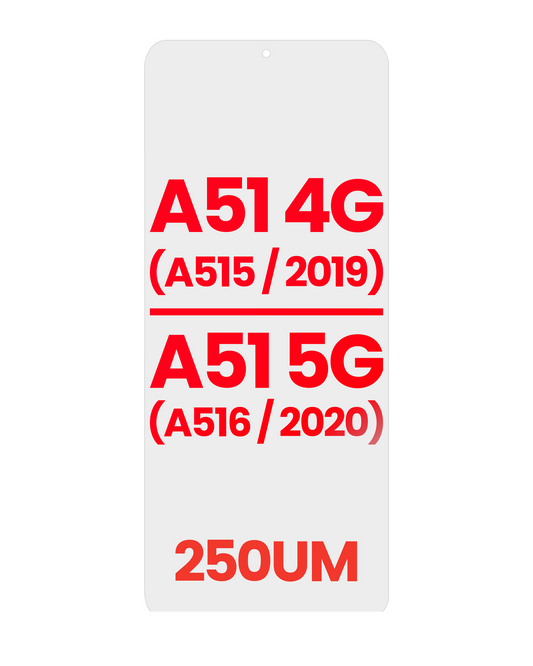 OCA For Samsung Galaxy A51 4G (A515 / 2019) / A51 5G (A516 / 2020) (10 Pack) (250um) - product image 1